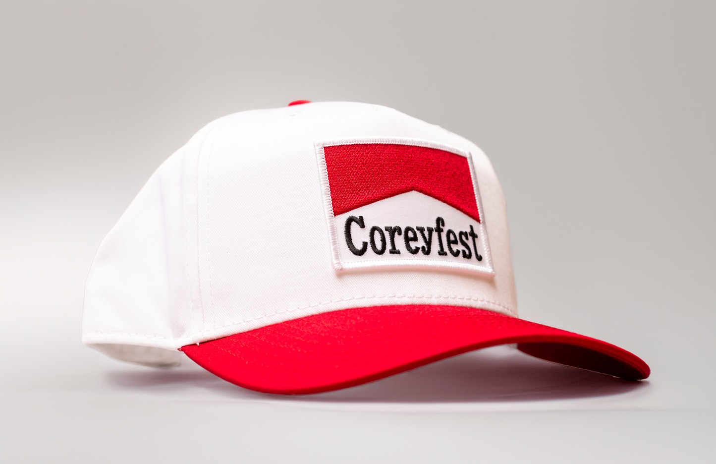 CoreyFest Red Patch Hat