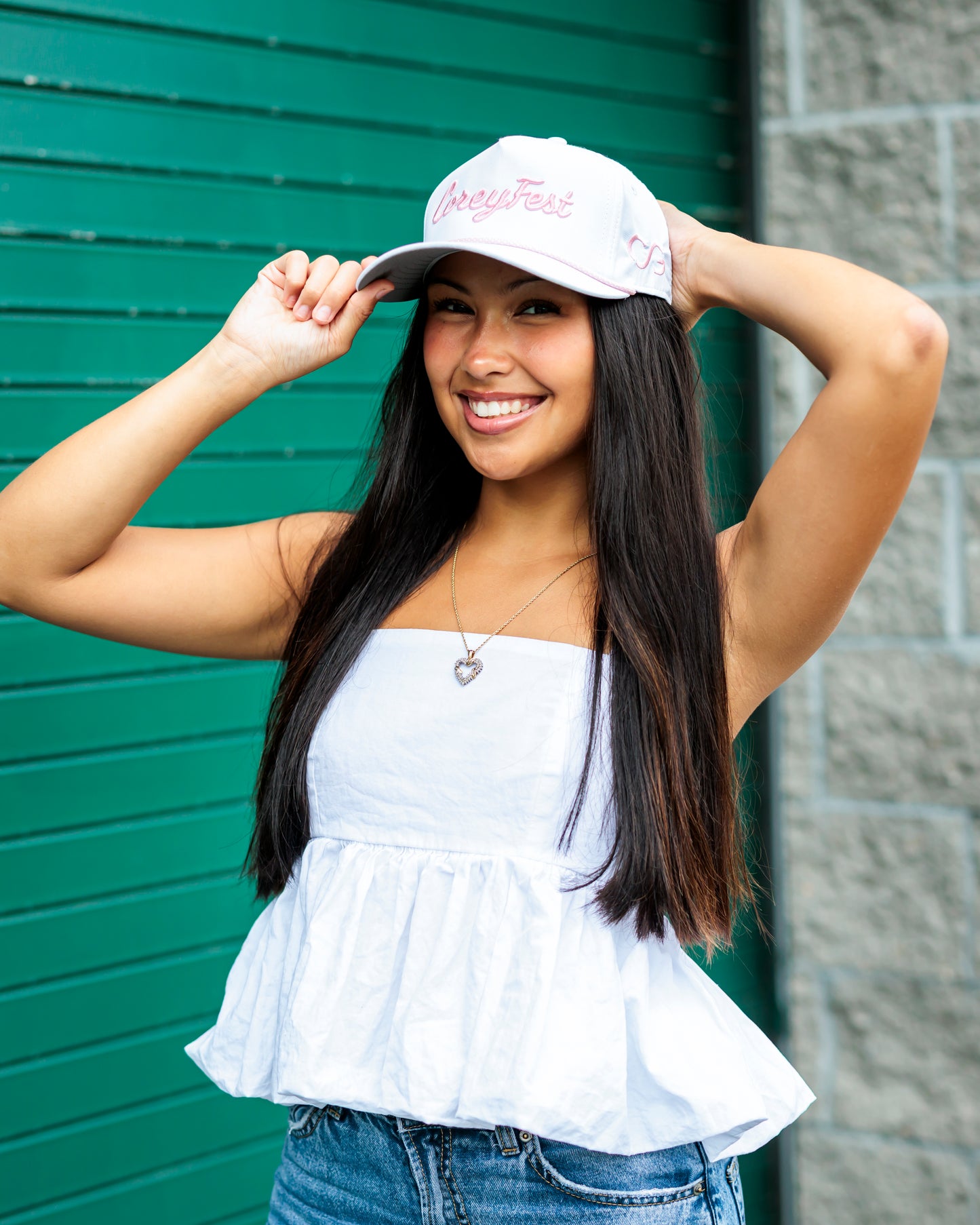 CoreyFest Cursive Peach