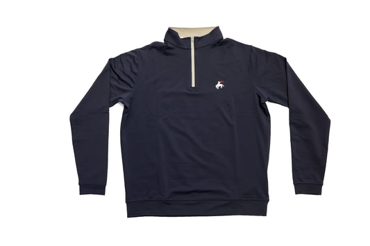 Peter Millar CoreyFest Navy Perth Quarter-Zip