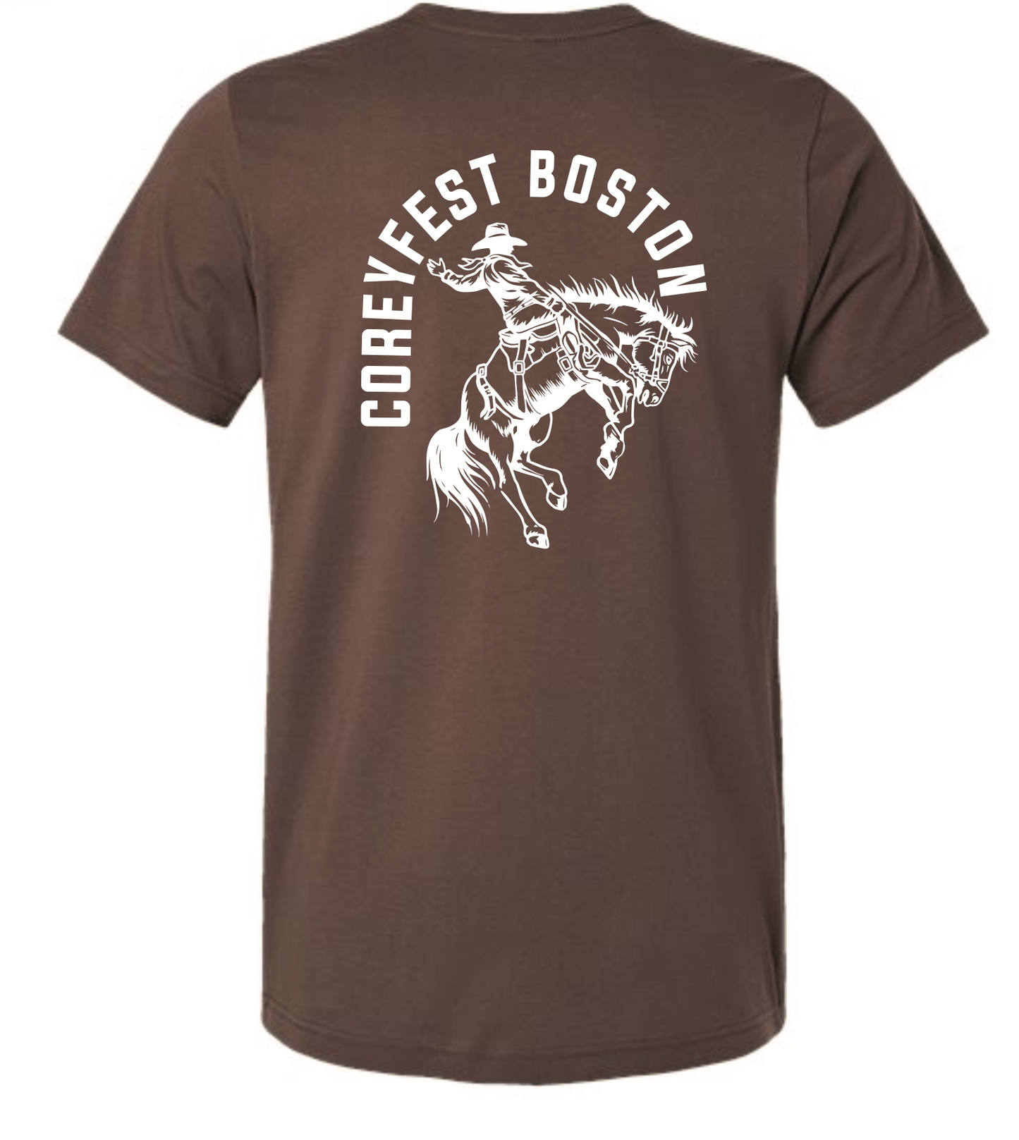 CoreyFest Brown Shirt