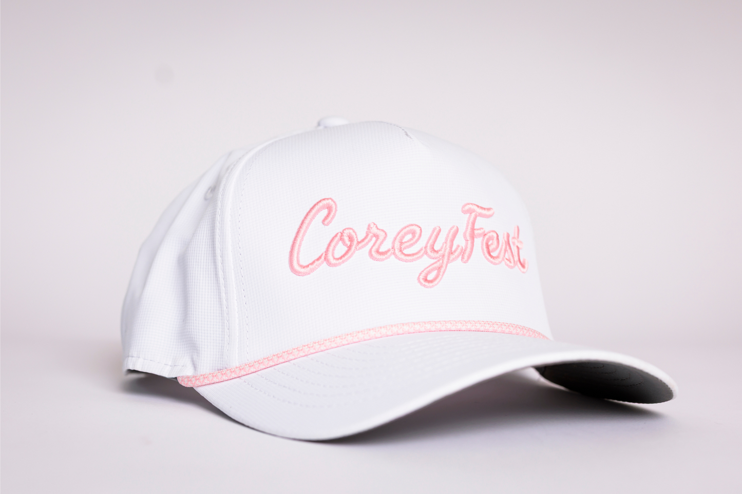 CoreyFest Cursive Peach