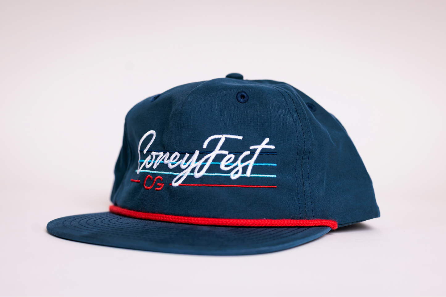 CoreyFest Blue Flat Brim