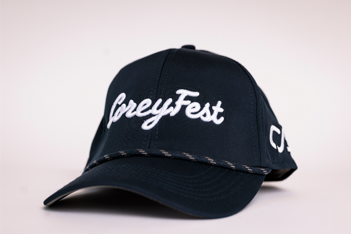 CoreyFest Cursive Navy