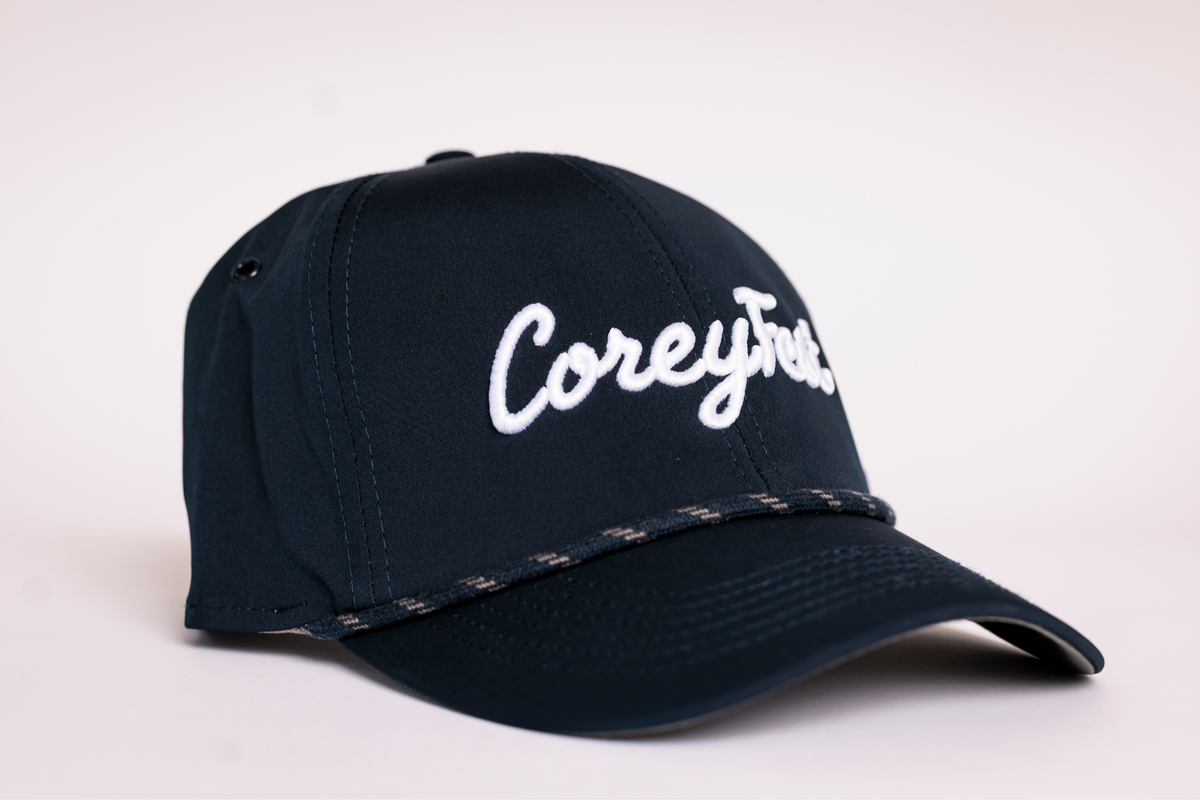 CoreyFest Cursive Navy