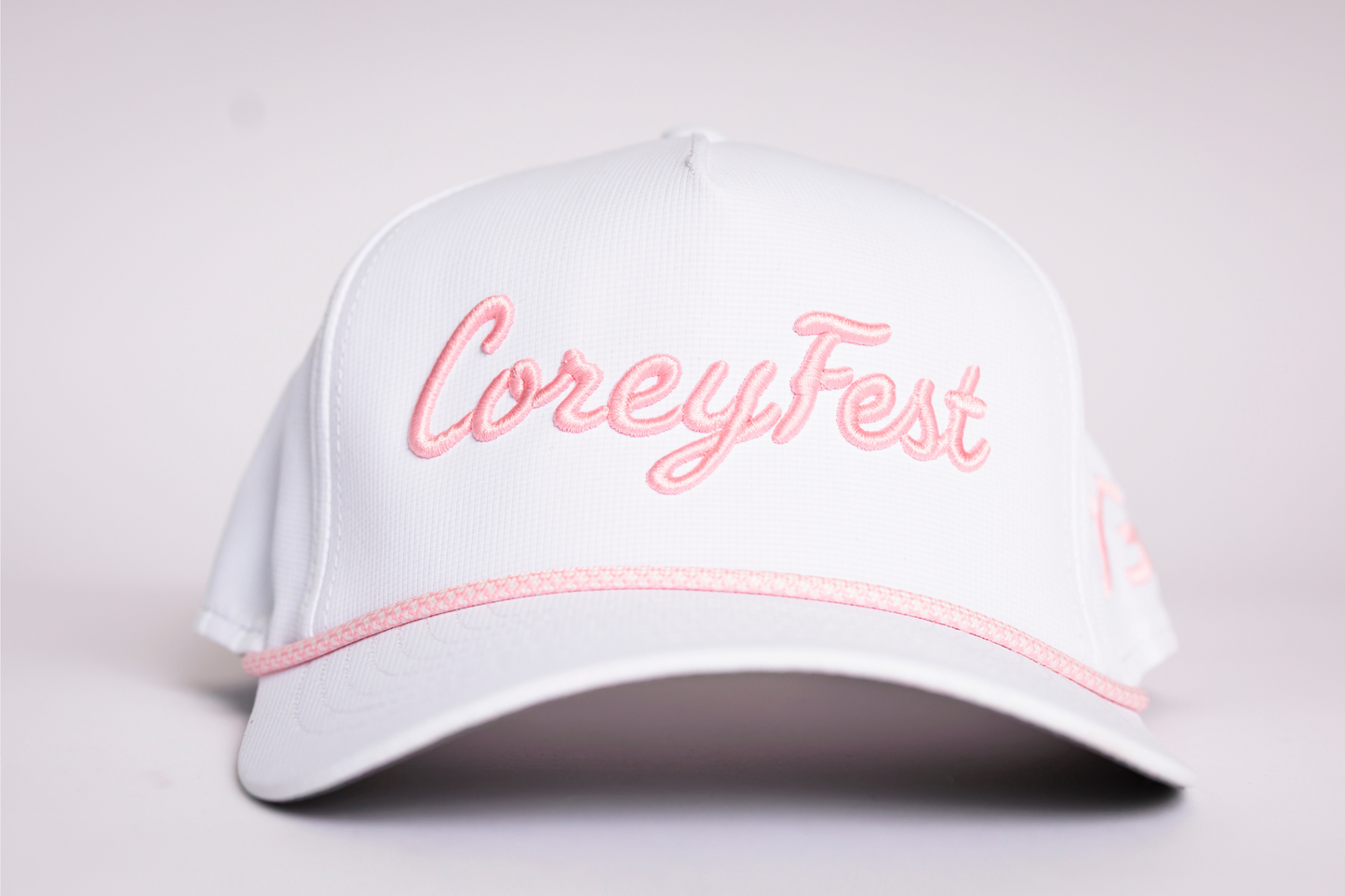 CoreyFest Cursive Peach