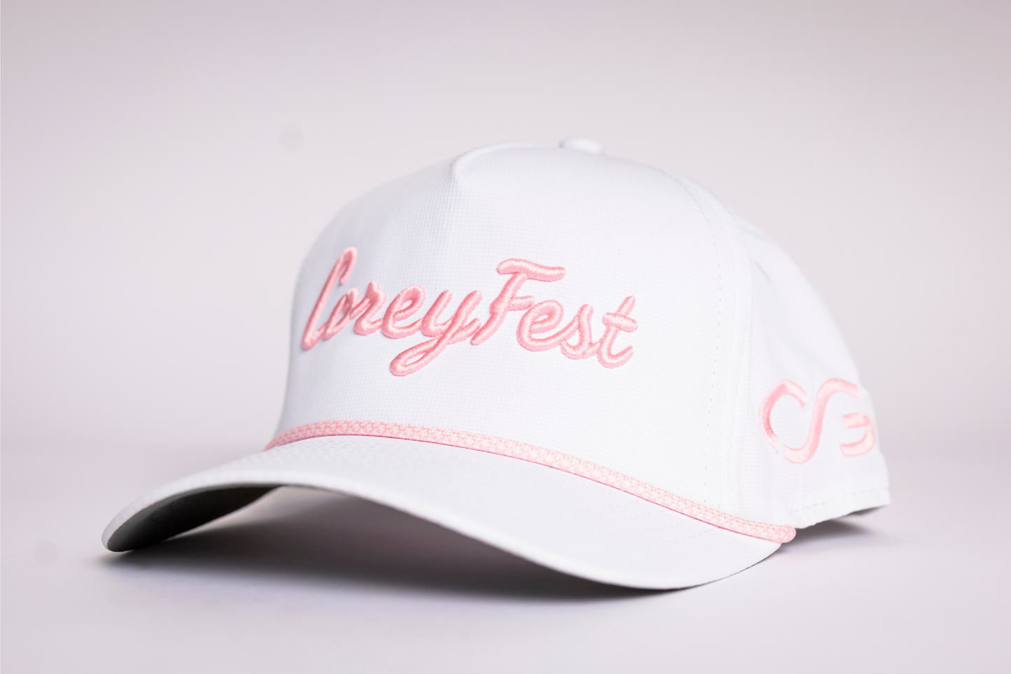 CoreyFest Cursive Peach