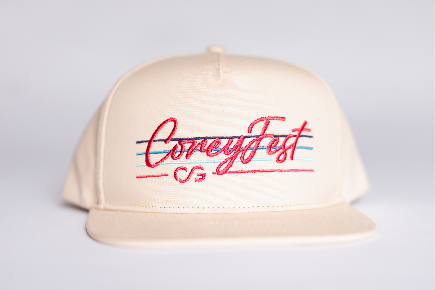 Cream Coreyfest Flat Brim