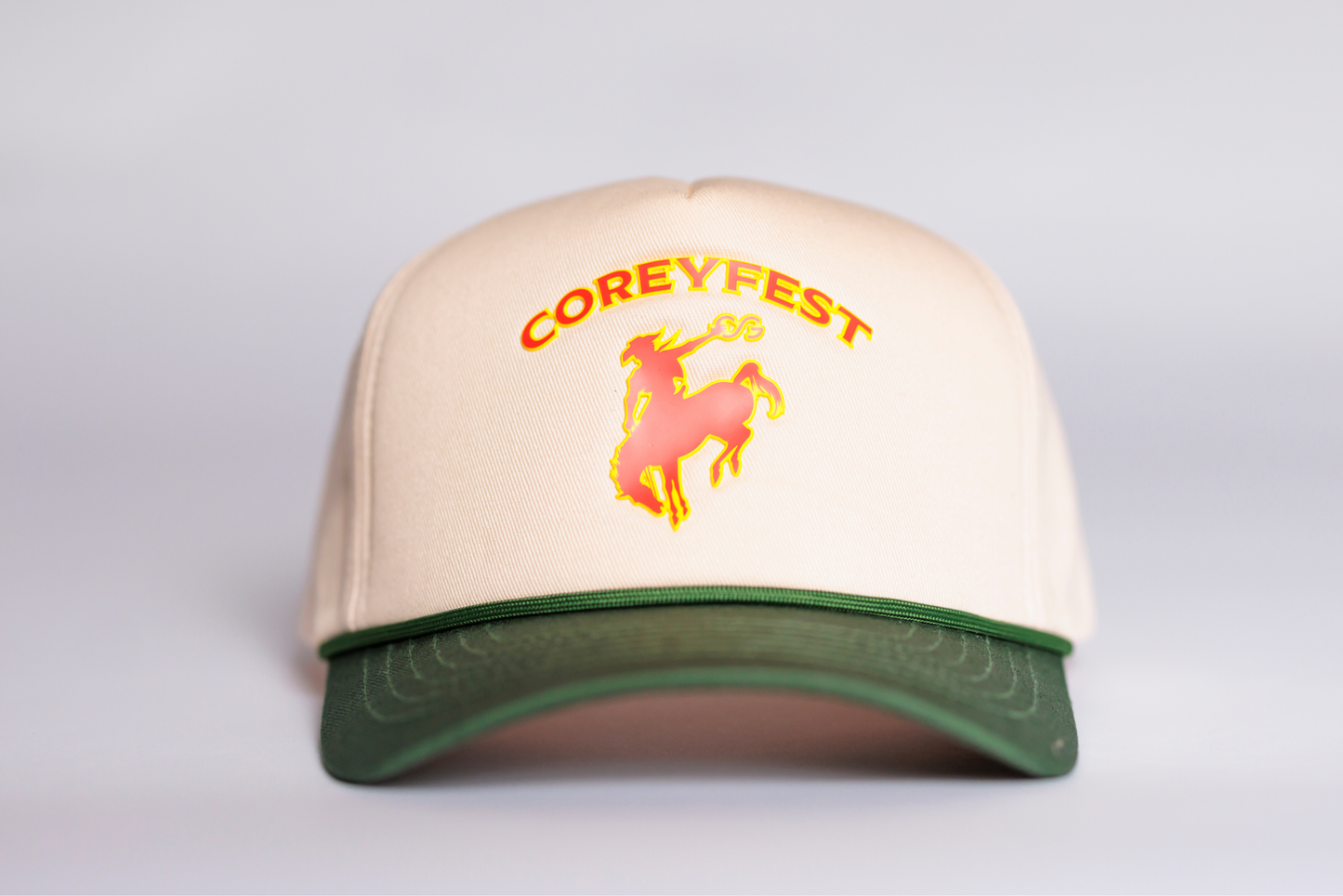 Coreyfest Logo Green and Orange