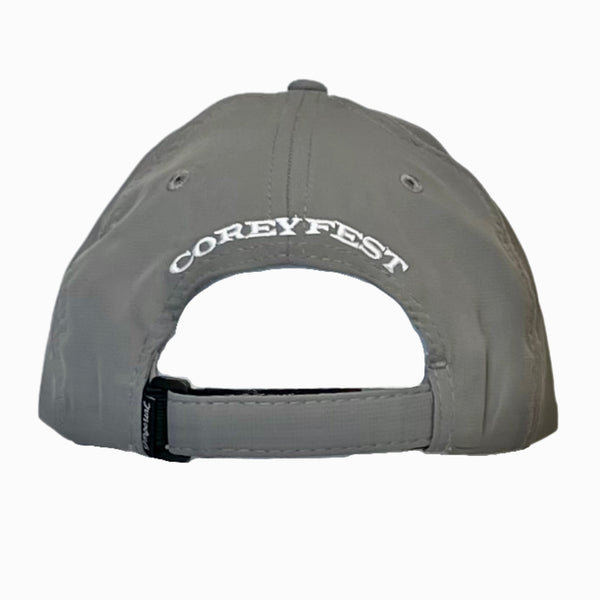 Performance hat -Frost Gray with Gray 3D embroidery CG