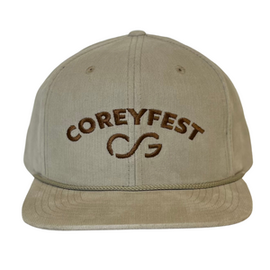 Tan Corduroy Trucker
